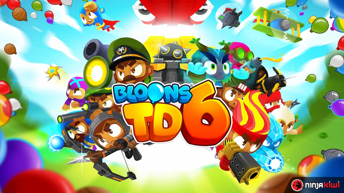 Титульный экран Bloons Tower Defense 6